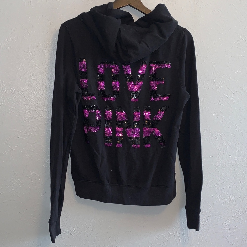Vs sequin full zip